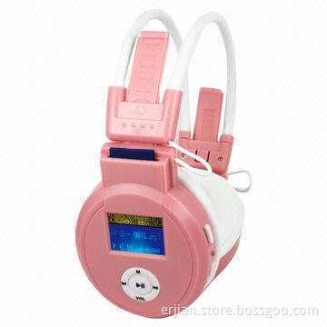 Headphones, supports memory card, FM radio, OEM order is welcome